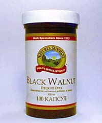 Черный орех (Black Walnut) 100 капсул - В нашем Интернет-магазине Вы можете купить продукцию компании НСП (NSP)  с доставкой на дом по Москве и всей России: цены представлены на сайте Vitolife / Отзывы о продуктах NSP (НСП)