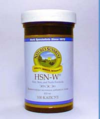 Эйч Эс Эн (HSN-W) 100 капсул / БАДы для для кожи, волос и ногтей – Купите продукцию компании НСП (NSP)  с доставкой по Москве и России в Интернет-магазине : все цены представлены на сайте Vitolife / Отзывы о продуктах NSP (НСП)