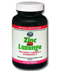 Цинк, пастилки (Zinc Lozenge) 96 пастилок - В нашем Интернет-магазине Вы можете купить продукцию компании НСП (NSP)  с доставкой на дом по Москве и всей России: цены представлены на сайте Vitolife / Отзывы о продуктах NSP (НСП)