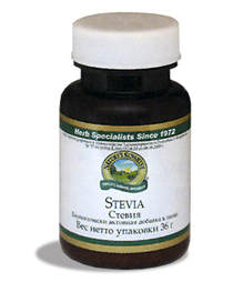 Стевия (Stevia) 36 г (продукция компании NSP (НСП)) Низкокалорийный заменитель сахара.