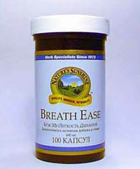Брэс Из (Breath Ease) 100 капс. (продукция компании NSP (НСП)) Помогает нормализовать работу дыхательной системы и облегчить симптомы при респираторных заболеваниях. 