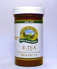 Е-чай (E-tea) 100 капс. (продукция компании NSP (НСП)) Применяться при воспалительных заболеваниях мочевыводящей и пищеварительной систем. 